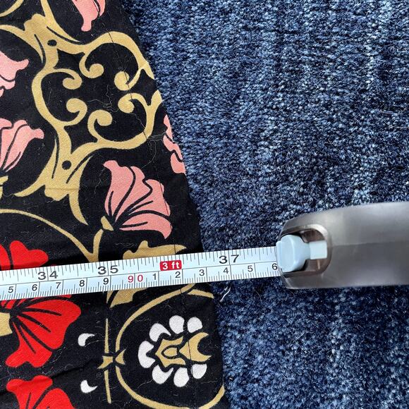 Zuri Dark Floral Print Sleeveless Dress - X-Small - Picture 10 of 10